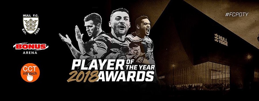 Hull FC's 2018 Player of the Year awards dinner